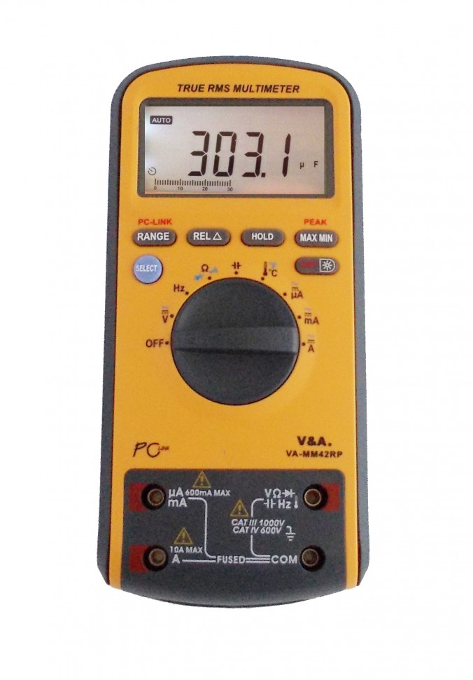 VA-ММ42RP Мультиметр цифровой с повышенной защитой - 6