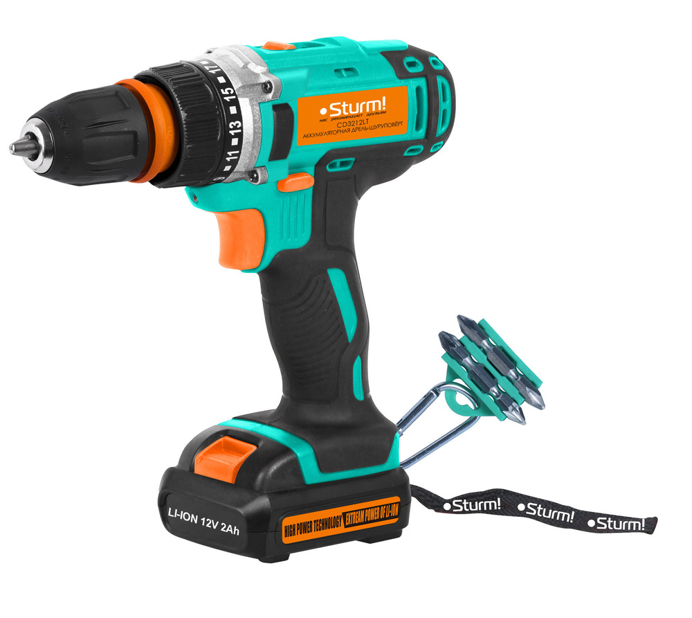 Аккумуляторный шуруповерт CD3212LT - 2