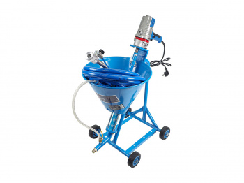 Установка AktiSpray AvS-10-20I для инъектирования, нанесения гидроизололяционных материалов и шпатлевки, без компрессора (к-т с рукавом и распылителем)