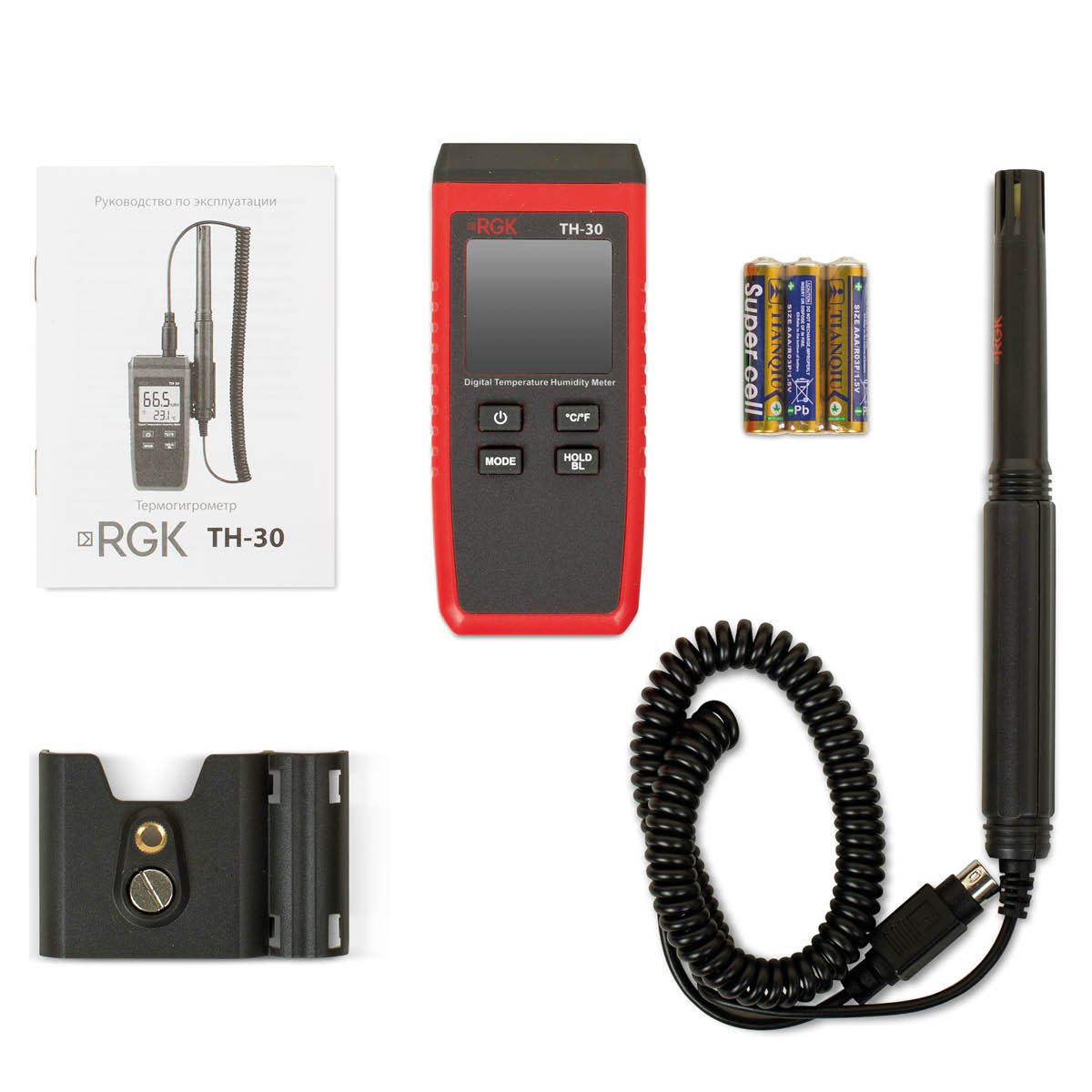 Термогигрометр RGK TH-30 с поверкой - 2